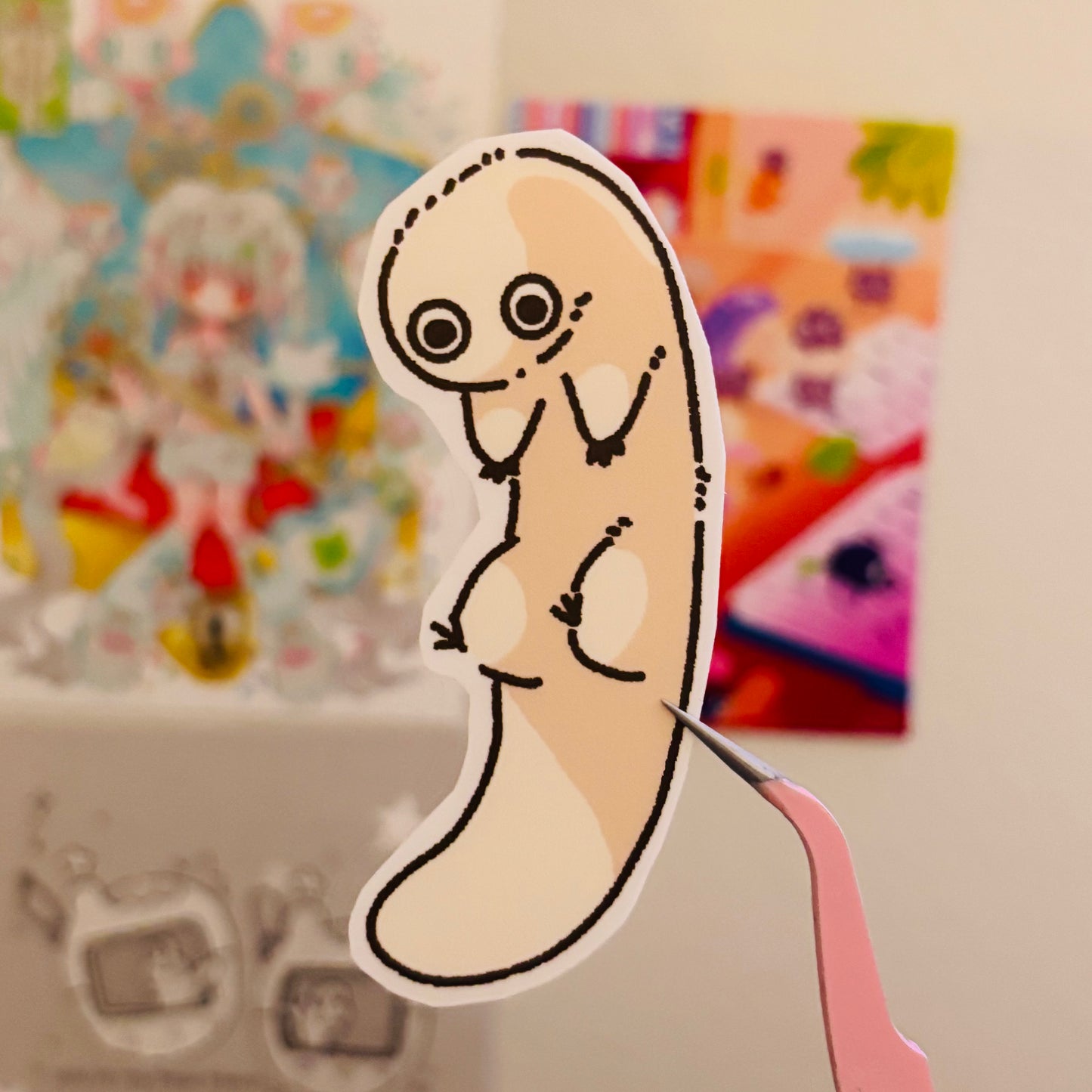 brush buddy from witch hat atelier sticker (v2)