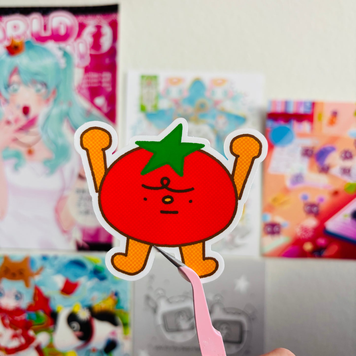 tomato sticker