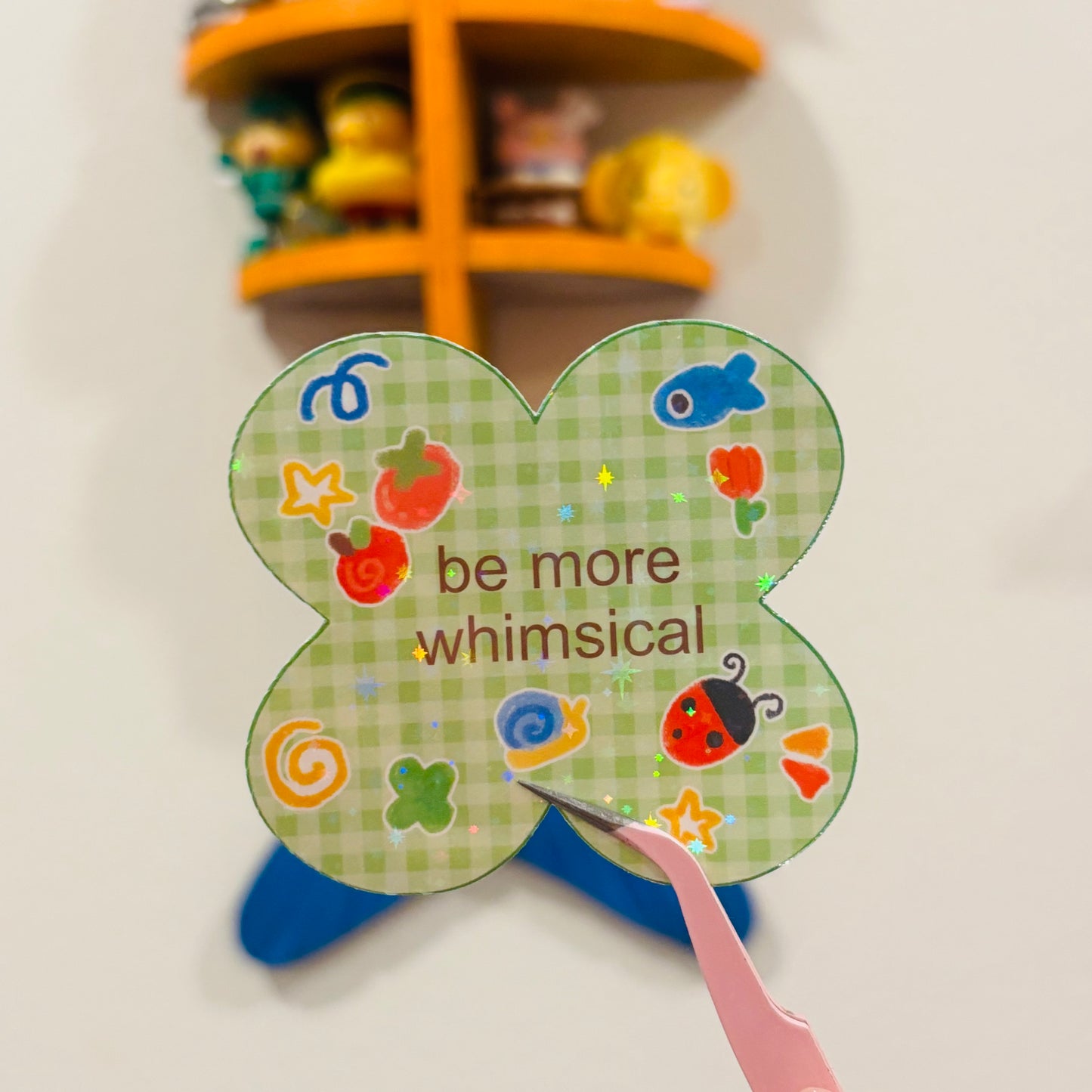 be more whimsical sticker