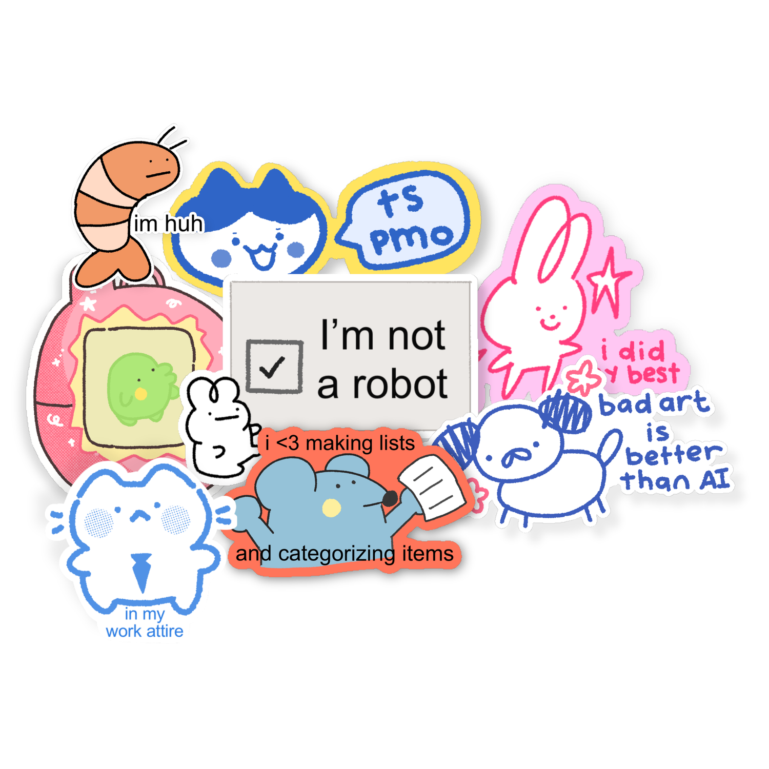 stickers .𐙚˚