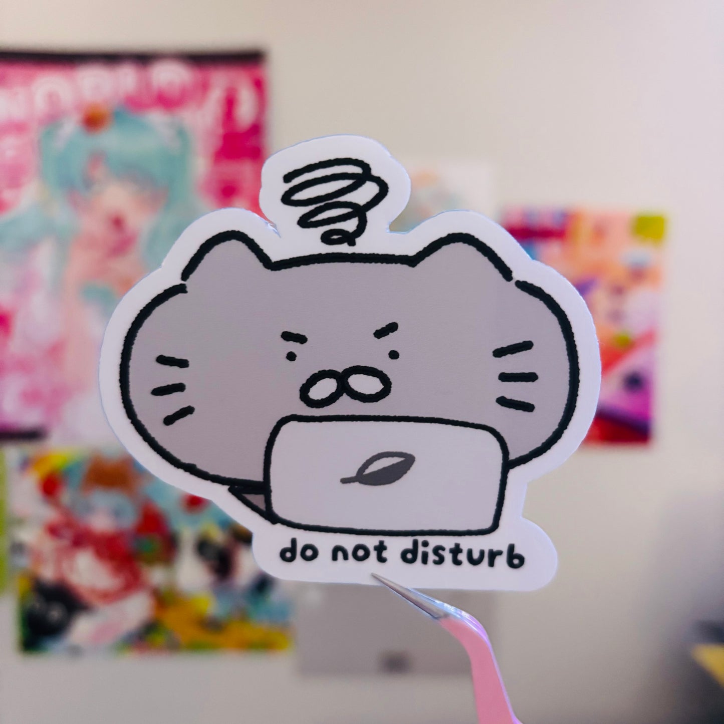 do not disturb sticker