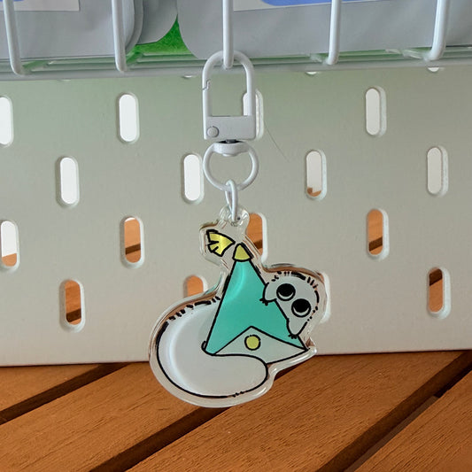brushbuddy witch hat atelier keychain