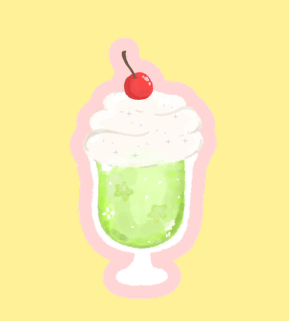 melon soda sticker