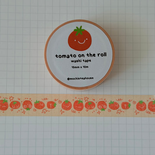 tomato on the roll washi tape