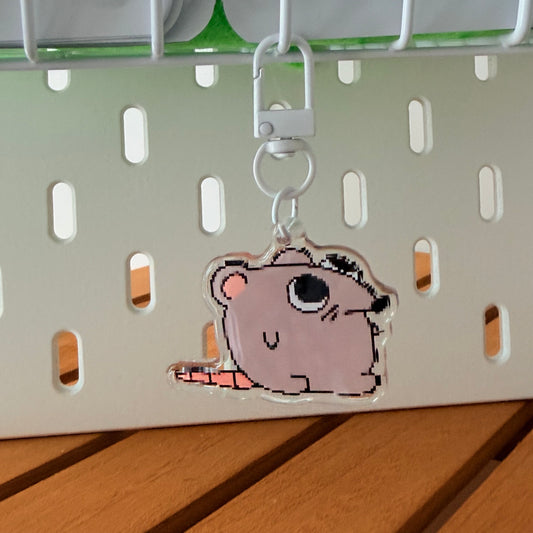 rat keychain
