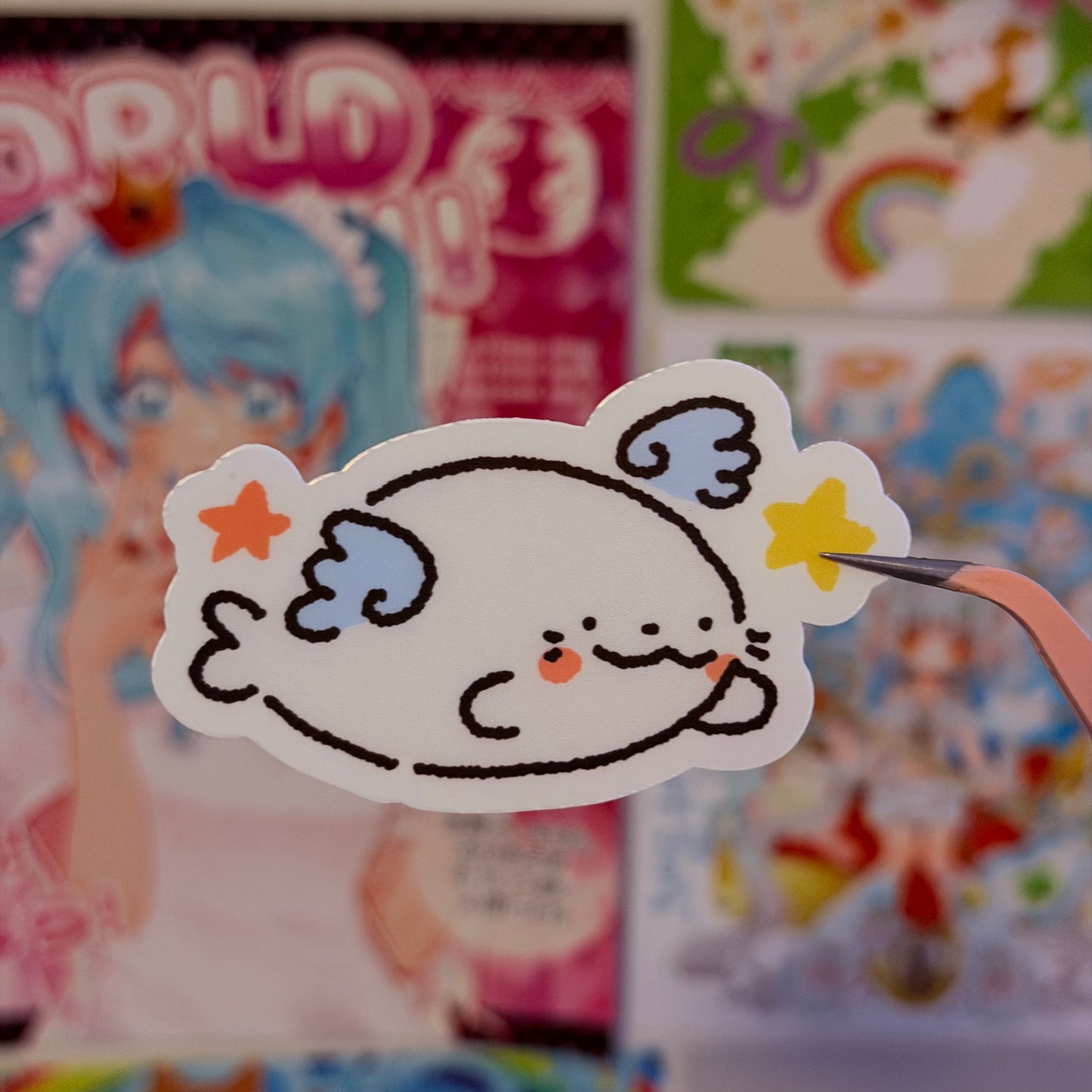angel seal sticker