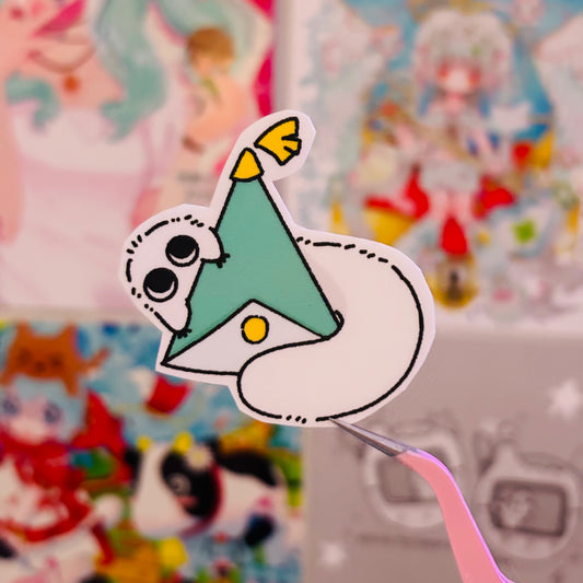 brush buddy from witch hat atelier sticker