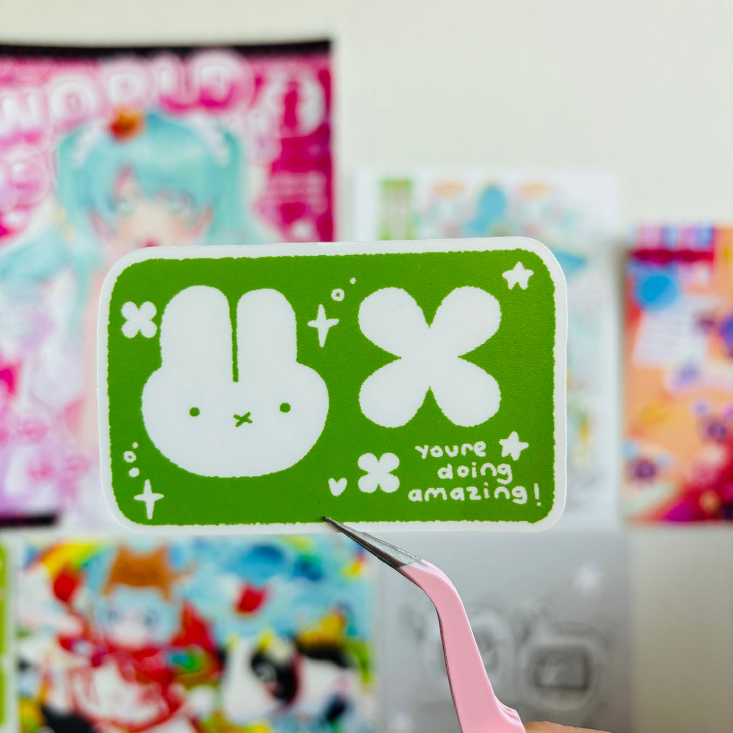 miffy 'youre doing amazing' sticker