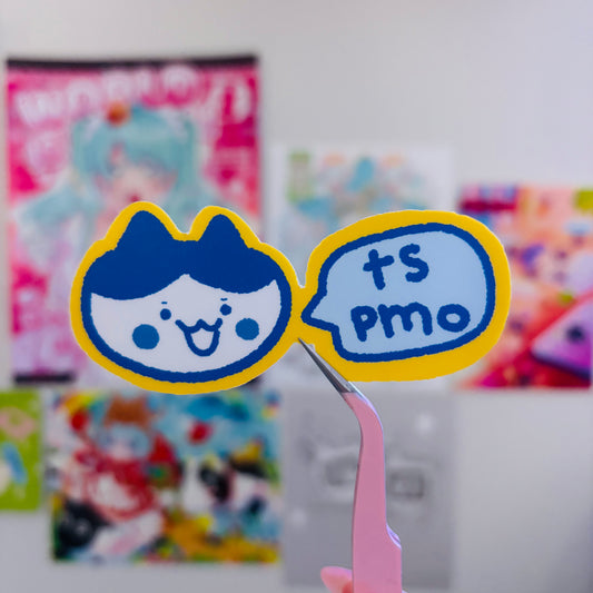 ts pmo hachiware sticker