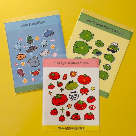 b6 sticker sheets
