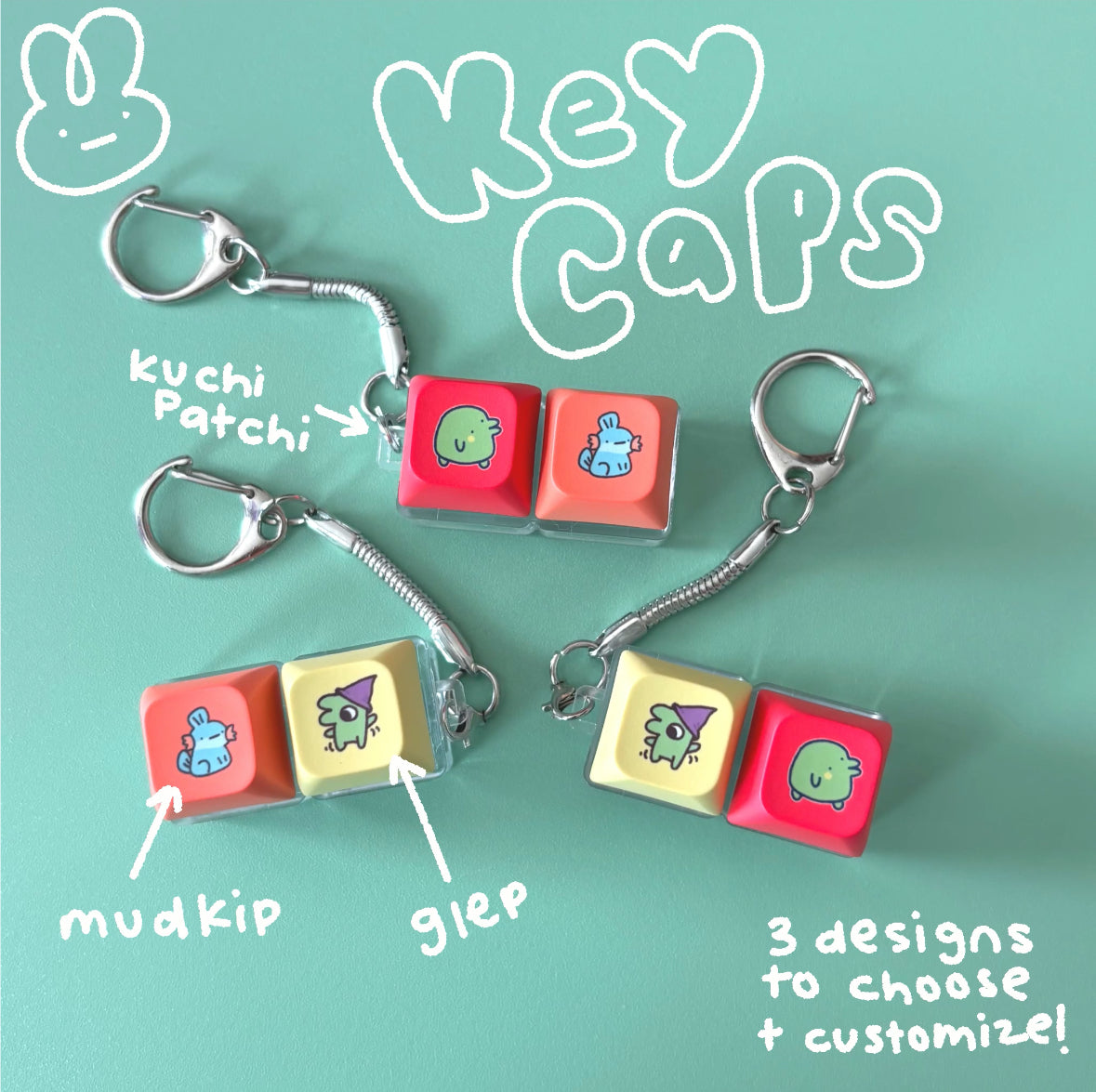 *DOUBLE* keycap fidget