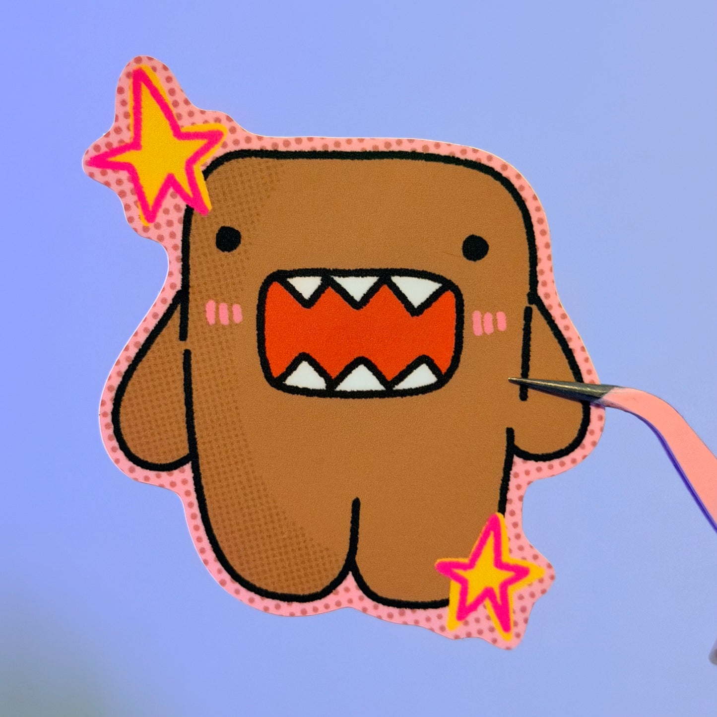 cute domo sticker