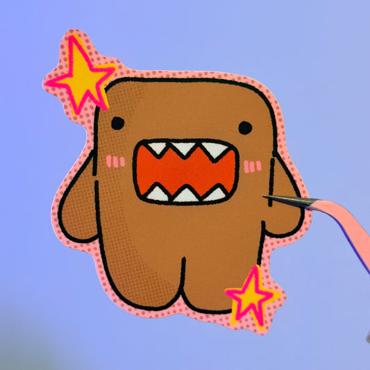 cute domo sticker